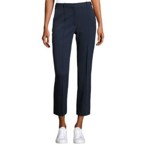 Theory Hartsdale Oxford Knit Slim Cropped Pants